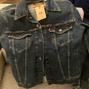 Denim jacket.